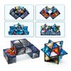 Image 5 : Lot of 4 Star Sky Magic Cubes/3D Fidget Puzzle Infinity Cube/Rubix-Cube Style Toys - New!