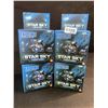 Image 2 : Lot of 4 Star Sky Magic Cubes/3D Fidget Puzzle Infinity Cube/Rubix-Cube Style Toys - New!