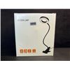 Image 1 : USB Powered Clip on Dimmable LED Desk Lamp - New