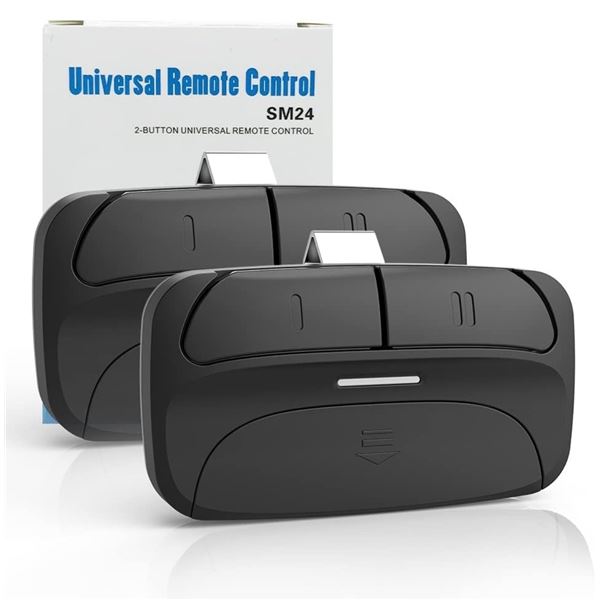 3 2-Packs of Universal Garage Door Opener Remotes SM24-Max (6 Remotes Total) - New