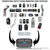 Image 4 : 3 2-Packs of Universal Garage Door Opener Remotes SM24-Max (6 Remotes Total) - New