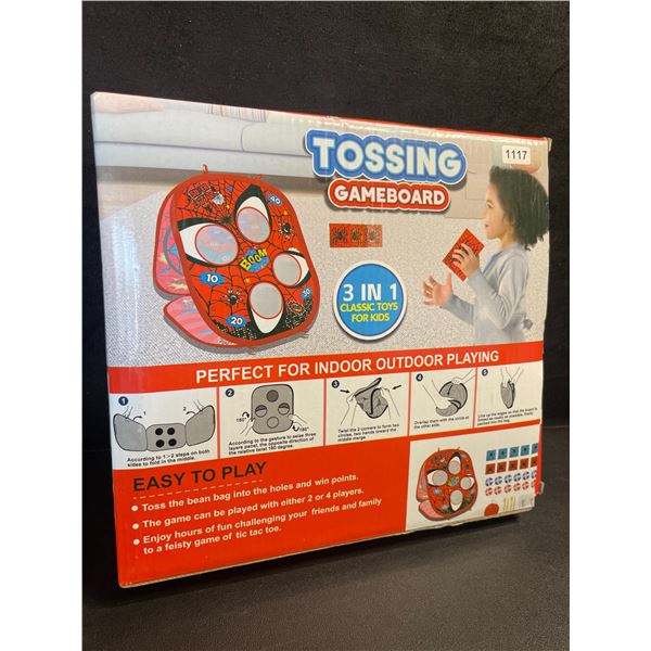Bean Bag Tossing Game for Kids (Ages 3+) For Indoors/Outdoors - Classic Bean Bag Toss Game - New