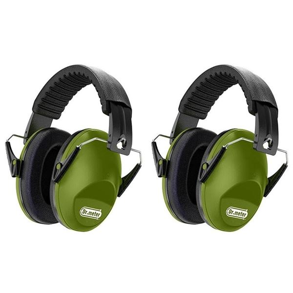 Lot of 2 Dr.Meter Protective Earmuffs/Kids Noise Cancelling Earmuffs; 27.4 SNR - New