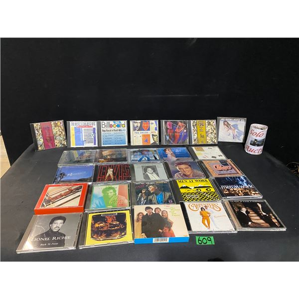 Large lot of 27 music CDs by various artists