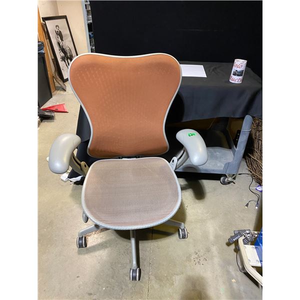 Office chair on casters