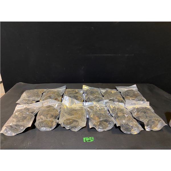 12 bags of decorative rocks