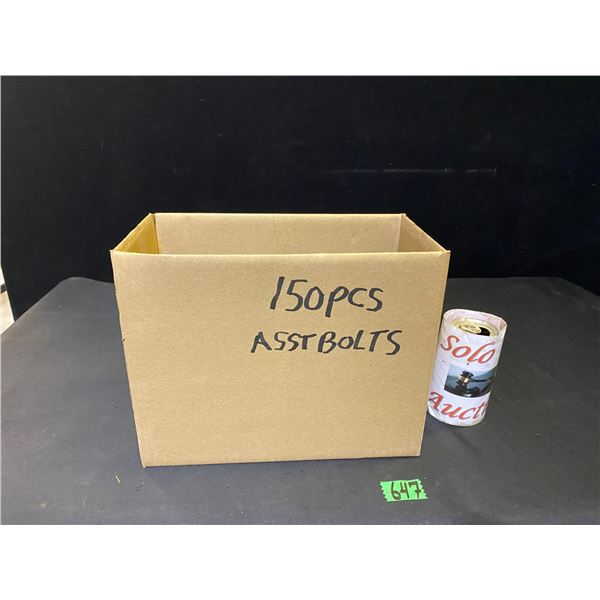 Box of assorted bolts