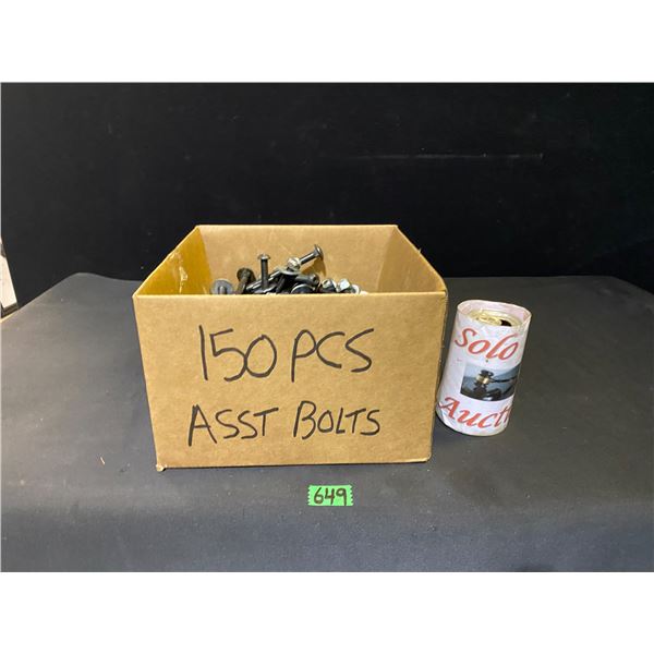 Box of assorted bolts
