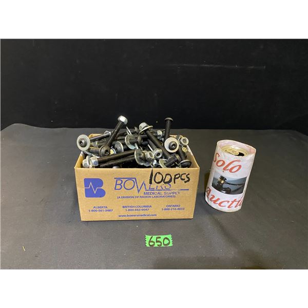 Box of assorted bolts
