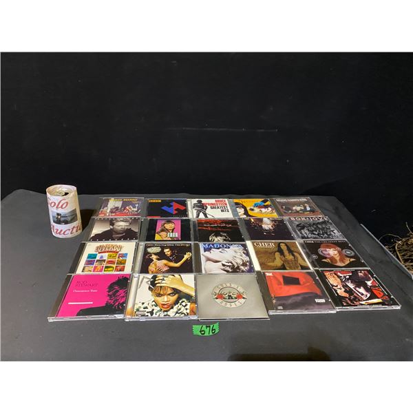Lot of 20 music CDs various artists