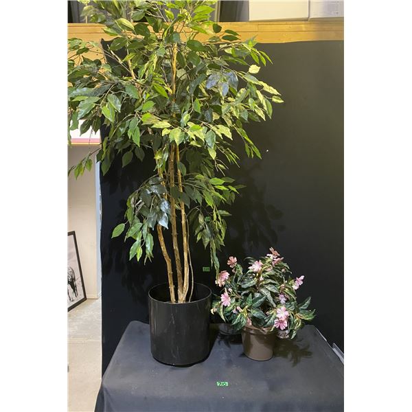 2 Artificial plants