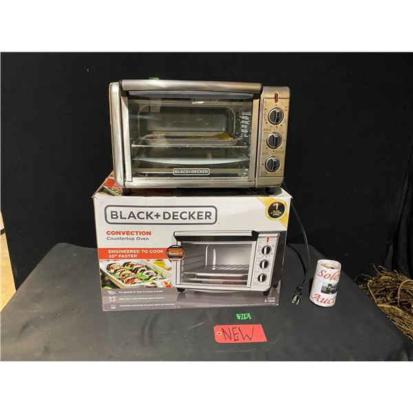 Black & Decker toaster/ convection oven