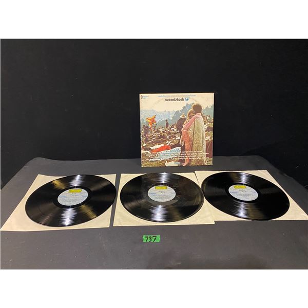 Woodstock 3 record LP set