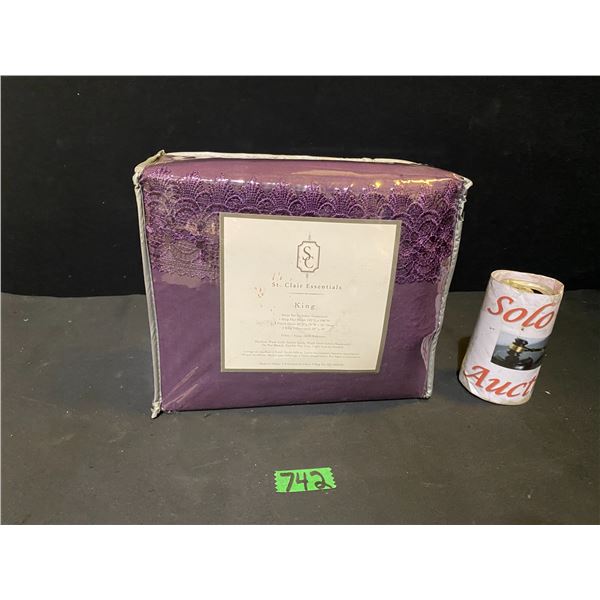 King size sheet set