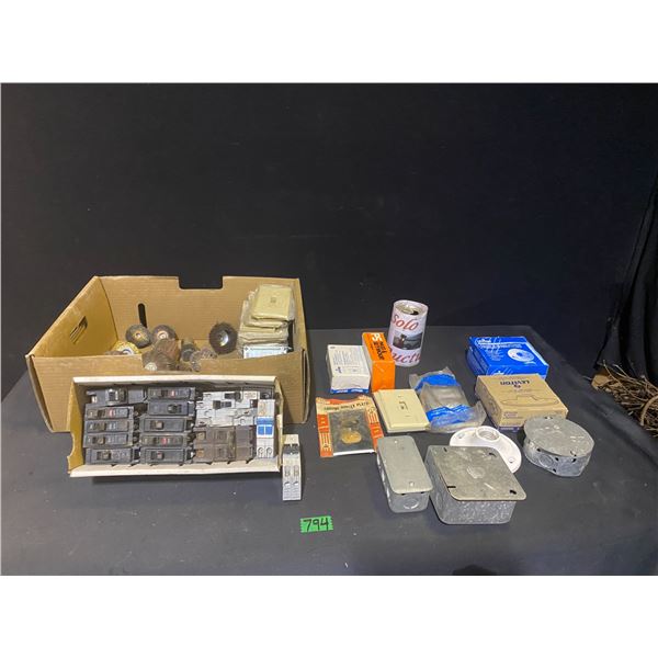 Lot of electrical supplies and more