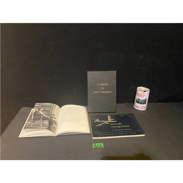 John F. Kennedy tribute book set
