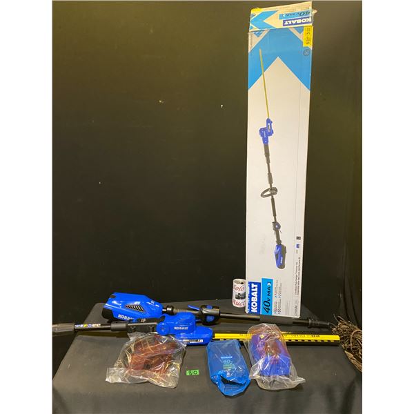 Brand new Kobalt hedgetrimmer
