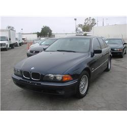 2000 BMW 528IVin. WBADM6341YGU24150 Mileage 134551 Automatic, AC, Stereo