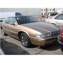1999 Cadillac Eldorado Vin.  1G6EL12YXXU608961 Mileage 150318, Automatic, AC, Stereo/Tape Player