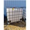 Image 1 : White Poly Caged Tall Tote Tank - 48"x40"x45"