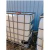 Image 2 : White Poly Caged Tall Tote Tank - 48"x40"x45"