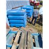 Image 3 : Heavy Poly Recycle Blue Bin, Top and Front Doors, 4 ft x3.5ft x4ft