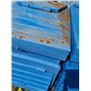 Image 2 : Heavy Poly Recycle Blue Bin, Top and Front Doors, 4 ft x3.5ft x4ft