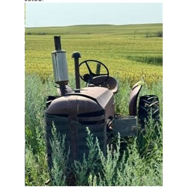 Massey Harris #30 Tractor, Not Seized,with crank