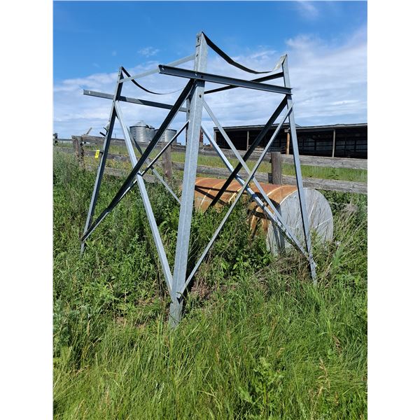 500 Gallon -2 Compartment - Fuel Tank with Stand
