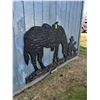 Image 2 : Horse & Cowboy Wooden Outdoor Deco Cut Out