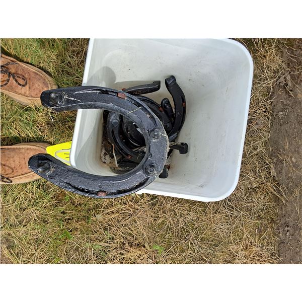 (9) Cleated Draft Horseshoes