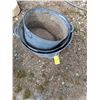 Image 1 : (3) Round Galvanized Tubs- As Is