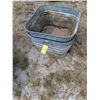 Image 4 : (3) Square Galvanized Tubs- As Is