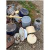 Image 2 : Misc. Containers, Kettles, Chicken Waterer, Watering Can, Plant Stand