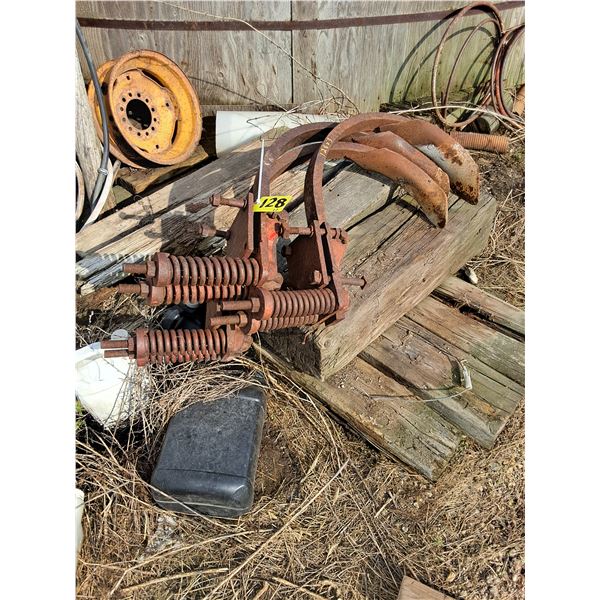 (3) Cultivator Shanks with Trips