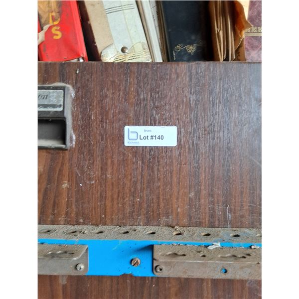 Drawers, Cabinets, Speakers, Manuals, Hydraulic Hose Pieces, Oil Filters