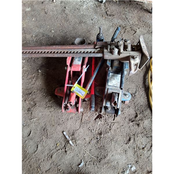 (2) Floor Jacks, Jack-All, Bottle Jack