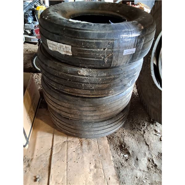 (4) Good Year Farm Utility 9.5L-14 6ply Tubeless Tires