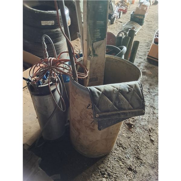 (3) Vehicle Winter Fronts, Halogen Work Light, Bug Deflector, Tractor Seat, Pipe