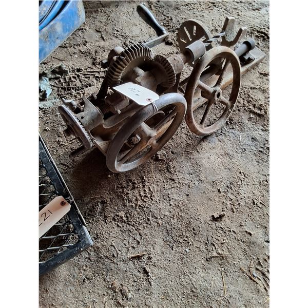 Antique Hand Drill Press