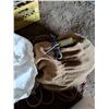 Image 3 : Black Leather  Pieces, Musty Smelling, Rope