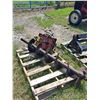 Image 2 : Wheat Heart Hydraulic Drive Post Hole Auger - for Front End Loader, 12"x64" long