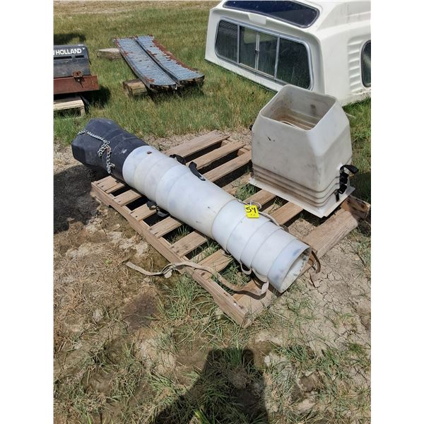8" Auger Spout 20"x14"