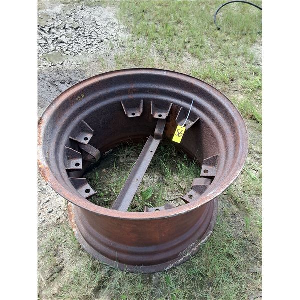 34"x23"h Fire Pit Steel Ring