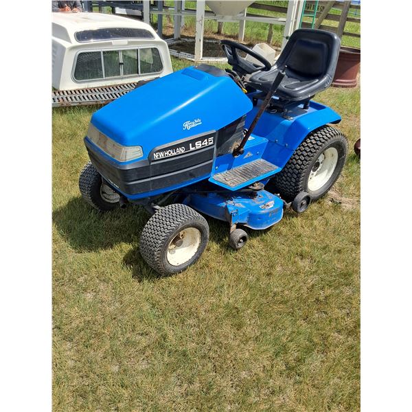 New Holland LS45, Kohler Engine 18HP,36" Mower, NH 36" Tiller,T8P-0028
