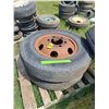 Image 2 : (3) 3-8.25x20 Tires on Bud Rims