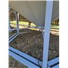 Image 1 : 2150 Bushel Westeel Hopper Bin with Steel Skids & Ladder
