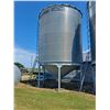 Image 1 : Westeel Hopper Bin with Steel Skids, Ladder- 2150 Bushel
