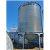 Image 2 : Westeel Hopper Bin with Steel Skids, Ladder- 2150 Bushel