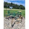 Image 1 : Massey Fergusson Two Bottom Horse Plow, Yard Decor
